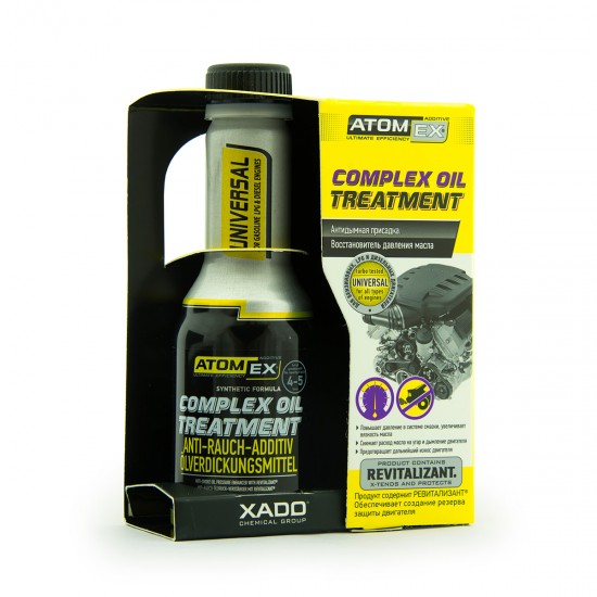 XADO Atomex Complex Oil Treatment with Revitalizant - Dodatek motornemu olju z Revitalizantom (250ml) XADO Atomex Complex Oil Treatment with Revitalizant - Dodatek motornemu olju z Revitalizantom (250ml)