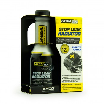 XADO Atomex Stop Leak Radiator - Tesnilec posode s hladilno tekočino (250ml) XADO Atomex Stop Leak Radiator - Tesnilec posode s hladilno tekočino (250ml)