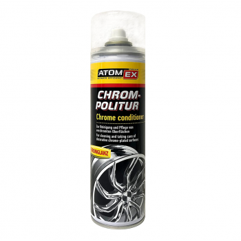 XADO Atomex Chrome Conditioner - Agent v spreju za čiščenje in vzdrževanje kromiranih površin (500ml) XADO Atomex Chrome Conditioner - Agent v spreju za čiščenje in vzdrževanje kromiranih površin (500ml)